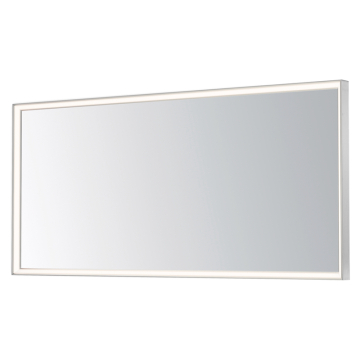ET2 Bevel 60"x28" LED Mirror - CCT Selectable - 120V - Satin Nickel