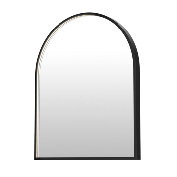 ET2 Elisse Arch 24"x30" Arch LED Mirror - 3000K - 120V - Black