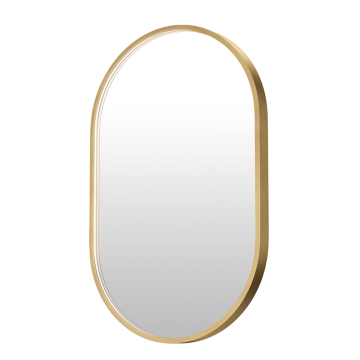 ET2 Elisse Oval 20" x 32" Oval LED Mirror - 3000K - 120V - Gold