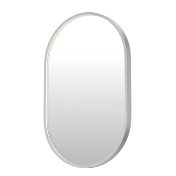 ET2 Elisse 20'' x 32'' Oval LED Mirror - 1,100 Lumens - 41W - 3000K - 120V - Satin Nickel