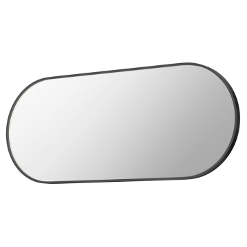 ET2 Elisse Oval 28" x 68" Oval LED Mirror - 3000K - 120V - Black