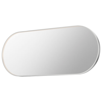 ET2 Elisse 68" x 28" Oval LED Mirror - 1,100 Lumens - 66W - 3000K - 120V - Satin Nickel
