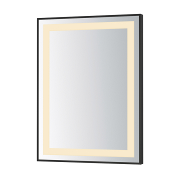 ET2 Framed 24" x 32" LED Mirror - 950 Lumens - 37W - CCT Selectable - 120V - Black