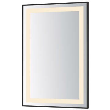 ET2 Framed 24" x 36" LED Mirror - 1,050 Lumens - 42W - CCT Selectable - 120V - Black