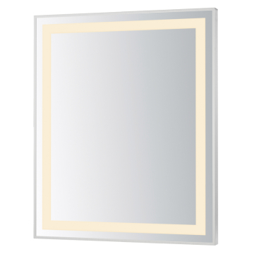 ET2 Framed 30" x 36" LED Mirror - 1,200 Lumens - 47W - CCT Selectable - 120V - Satin Nickel