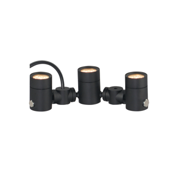 ET2 Tree Hugger 3-Light Tree Spot Light - 1,030 Lumens - 5W - 3000K - 12V - Black