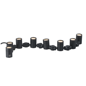 ET2 Tree Hugger 8-Light Tree Spot Light - 1,890 Lumens - 5W - 3000K - 12V - Black