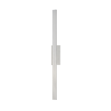 ET2 Alumilux Line 51" LED Outdoor Wall Sconce - 1,750 Lumens - 15W - CCT Selectable - 120V - Satin Aluminum