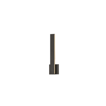 ET2 Alumilux SideLine 18" LED Outdoor Wall Sconce - 820 Lumens - 9W - 3000K - 120V - Architectural Bronze