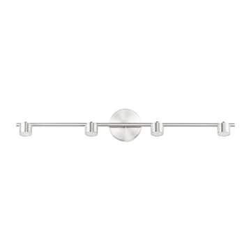 ET2 Taylor LED Fixed Rail Track Light - 3000K - 1,580 Lumens - 120-277V - Satin Nickel