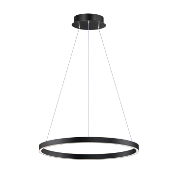ET2 Groove 24" Pendant - 1,100 Lumens - 27W - CCT Selectable - 120-277V - Black