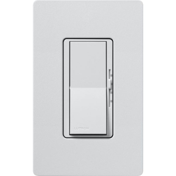 Lutron Diva Quiet Fan-Speed Control and Light Switch - Single Pole - Mist