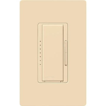 Lutron Maestro Magnetic Low-Voltage Dimmer - 450W Max - 120V - Ivory