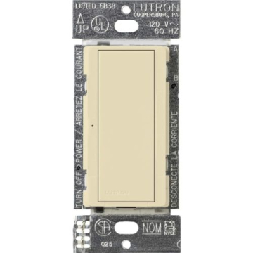 Lutron Maestro Multi-Location Switch - 120V - Almond