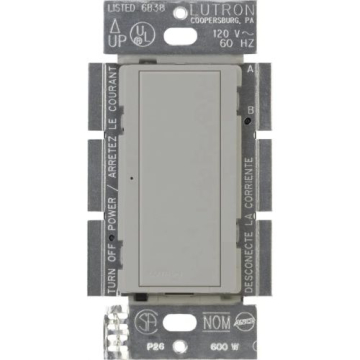 Lutron Maestro Multi-Location Switch - 120V - Gray