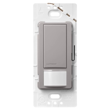 Lutron Maestro Occupancy Sensor Switch - Single-Pole - Gray