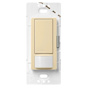 Lutron Maestro Occupancy Sensor Switch - Single-Pole - Ivory