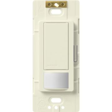Lutron Maestro Occupancy Sensor Switch - 3-Way - 120-277V - Biscuit
