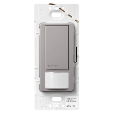 Lutron Maestro Occupancy Sensor Switch - 3-Way - 120-277V - Gray