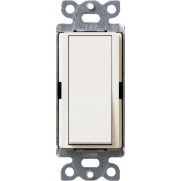 Lutron Claro 4-Way Switch with Nightlight - 15A - Biscuit