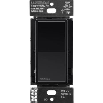 Lutron Sunnata Accessory Switch - Black