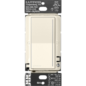 Lutron Sunnata Pro Max LED+ Touch Dimmer - Biscuit