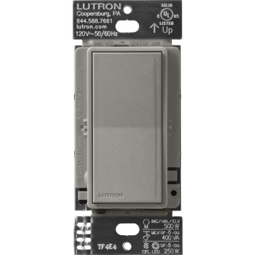Lutron Sunnata Pro Max LED+ Touch Dimmer - Cobblestone