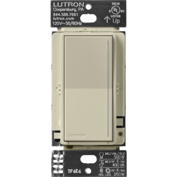 Lutron Sunnata Pro Max LED+ Touch Dimmer - Clay