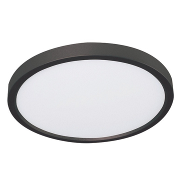 AFX Edge 6" Round LED Flush Mount - CCT Selectable - 120V - Black
