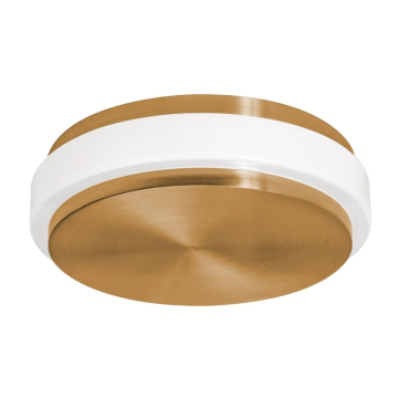 AFX Eris 10" LED Flush Mount - 21W - CCT Selectable - 120-277V - Light Antique Brass