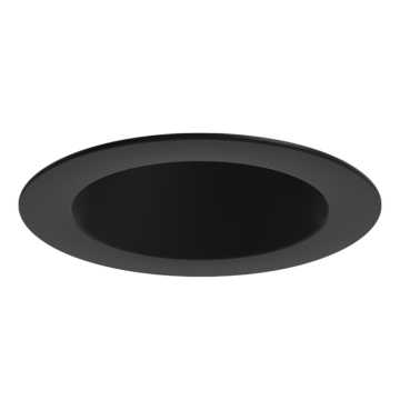 ELCO Lighting Koto Pex 2" Canless Round Sleek Reflector Trim - Black