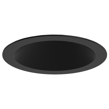 ELCO Lighting Koto Pex 4" Canless Round Sleek Reflector Trim - Black
