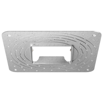 ELCO Lighting Koto Pex 3" Square Trimless Spackle Frame