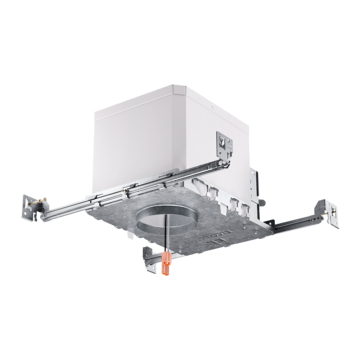 ELCO Lighting Koto 2" Max Adjustability IC Airtight New Construction Housing - 120V