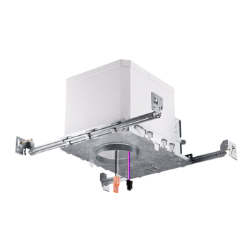 ELCO Lighting Koto 2" 0-10V Max Adjustability IC Airtight New Construction Housing - 120/277V