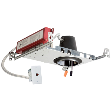 ELCO Lighting Koto 4" New Construction IC Airtight Housing - Battery Backup - 120-277V