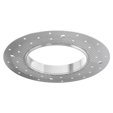 ELCO Lighting Koto Pex 4" Round Trimless Spackle Frame