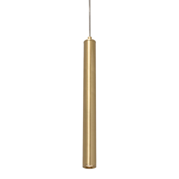 AFX Eli 16" Pendant - 9W - 3000K - 120-277V - Satin Brass
