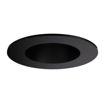 ELCO Lighting Koto Pex 2" Canless Round Deep Reflector Trim - Black