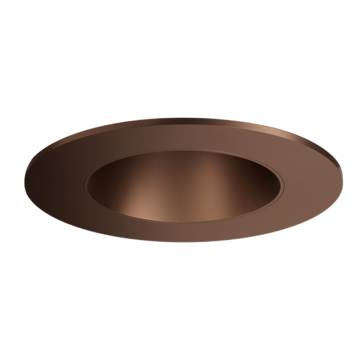 ELCO Lighting Koto Pex 2" Canless Round Deep Reflector Trim - Bronze