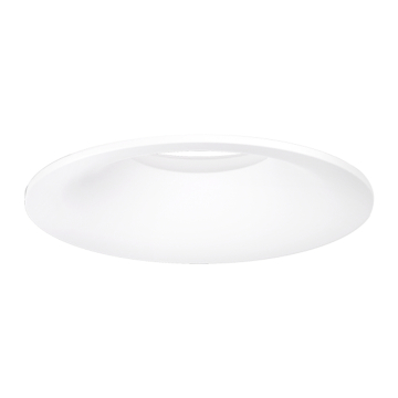 ELCO Lighting Koto Pex 2" Canless Round Curved Reflector Trim - White