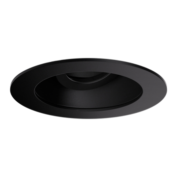 ELCO Lighting Koto Pex 3" Canless Round Deep Reflector Trim - Black