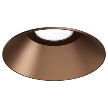 ELCO Lighting Koto Pex 4" Round Trimless Smooth Reflector Trim - Bronze