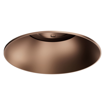 ELCO Lighting Koto Pex 4" Round Trimless Adjustable Smooth Reflector Trim - Bronze