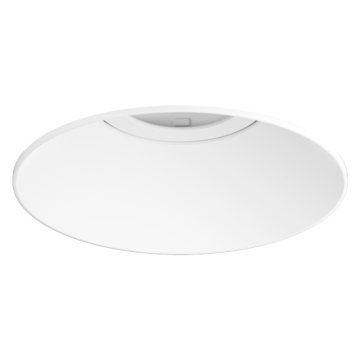 ELCO Lighting Koto Pex 4" Round Trimless Adjustable Smooth Reflector Trim - White