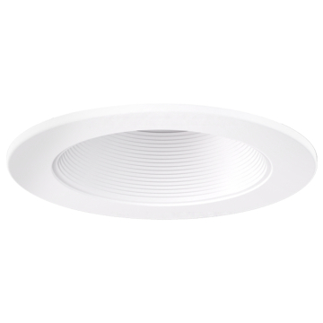 ELCO Lighting Koto Pex 4" Round Adjustable Baffle Trim - White
