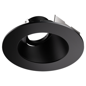 ELCO Lighting Koto 4" Universal Sloped Ceiling Trim - Black