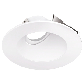 ELCO Lighting Koto 4" Universal Sloped Ceiling Trim - White
