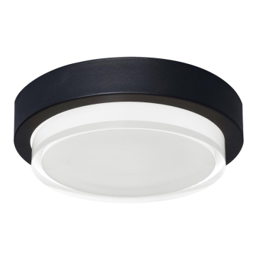 AFX Elm 9" LED Flush Mount - CCT Selectable - 120-277V - Black