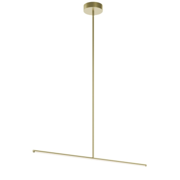 AFX Elizabeth 42" LED Pendant - 2,000 Lumens - 24W - CCT Selectable - 120-277V - Light Antique Brass